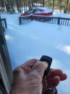 Brrrr! So grateful to have a remote start again!